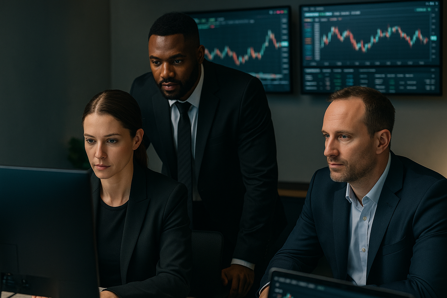 ApexGlobalEarnings team reviewing trading and investment performance